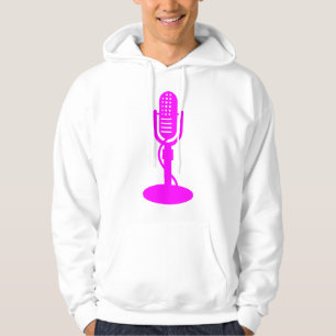 Microphone - Magenta Hoodie