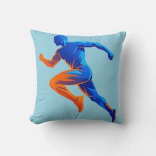 Microphone Music Notes Retro Singing Desig Cushion