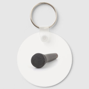 Microphone Photo Key Ring