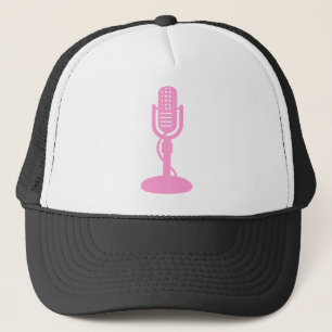 Microphone - Pink Trucker Hat