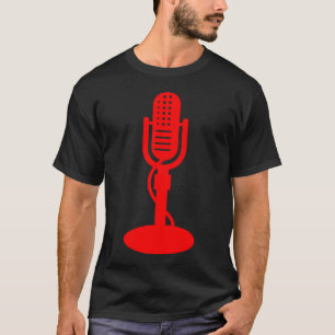 Microphone - Red T-Shirt