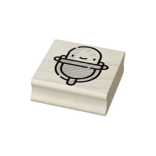 Microphone Rubber Stamp