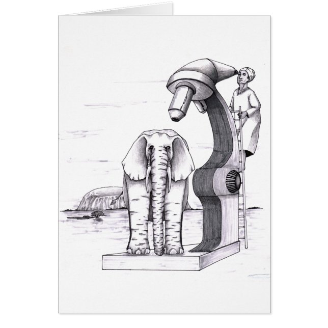Microscope and an Elephant (Front)