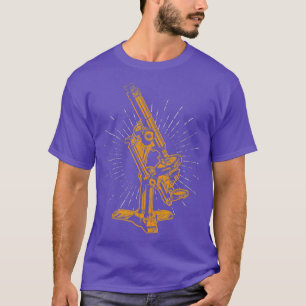 Microscope Microscopy Gift Science Biology Teache T-Shirt