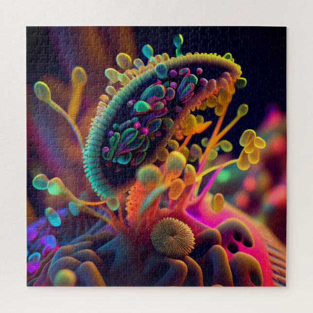 Microscopic Art Puzzle (Vertical)