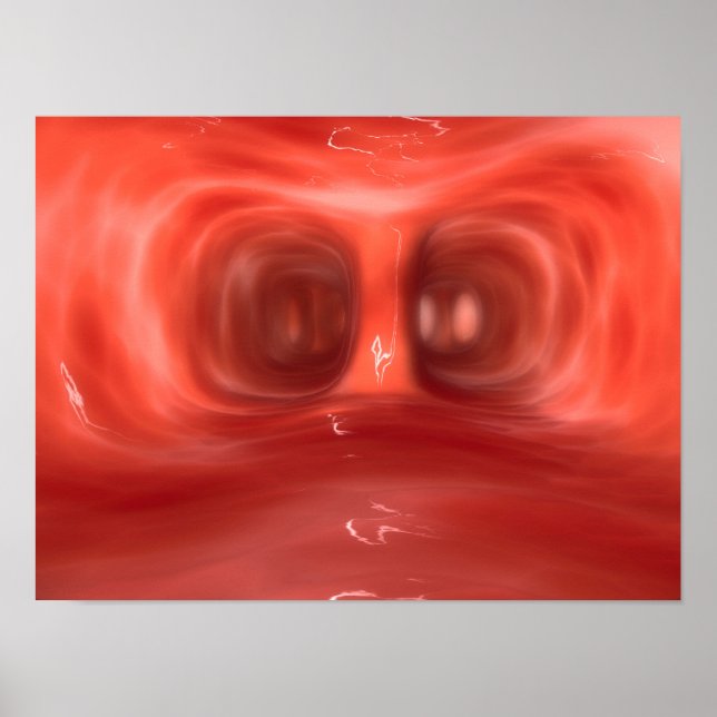 Microscopic View Inside The Human Lungs Poster (Front)