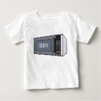 Microwave cartoon illustration