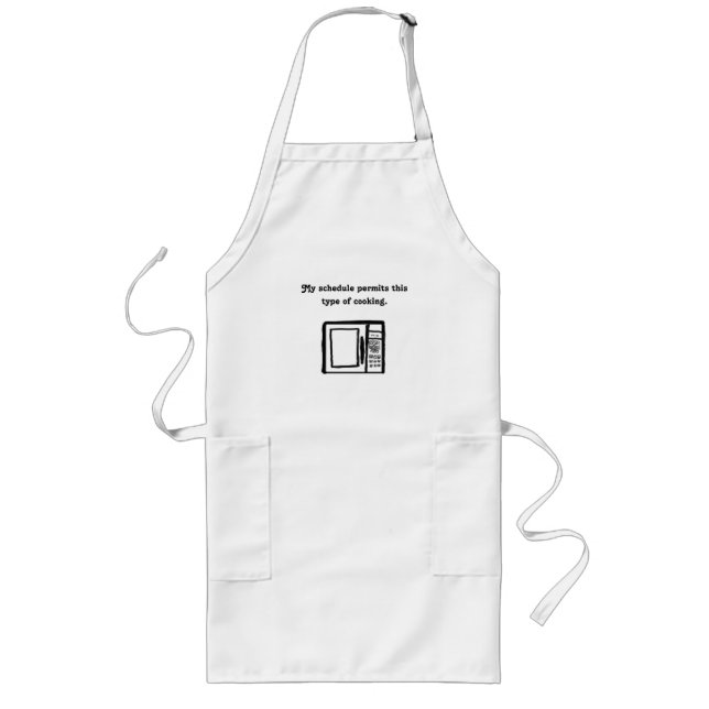 Microwave Doodle Custom Apron (Front)
