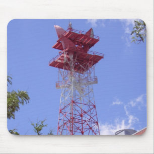 Microwave Relay Radio Telecom Tower Mouse Pad