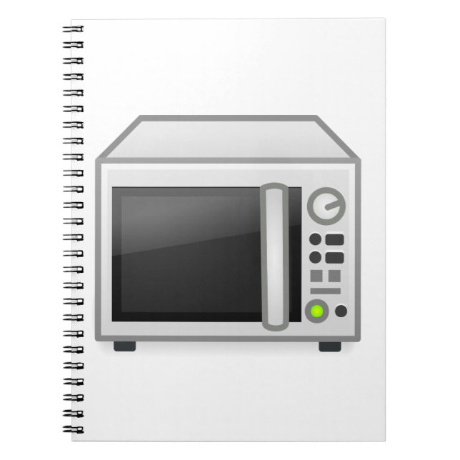 Microwave Spiral Notebook (Front)