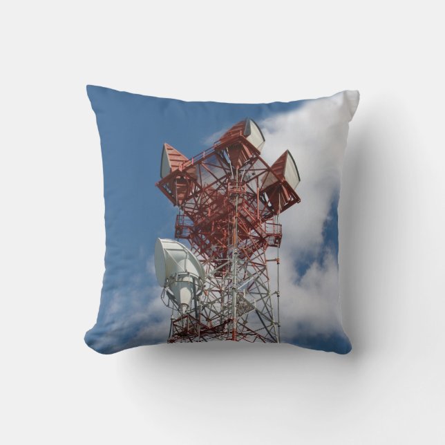 Microwave Telecommunications Tower Cushion (Front)