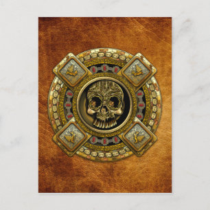 Mictlantecuhtli – Aztec God of Death Postcard