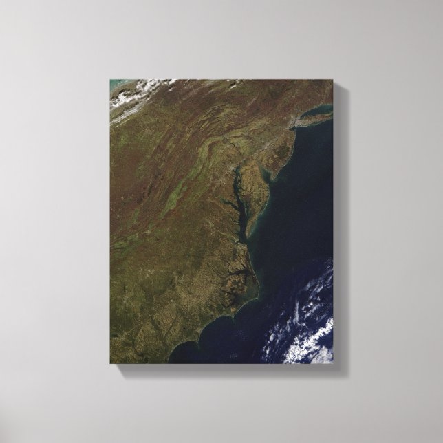 Mid-Atlantic United States Canvas Print (Front)