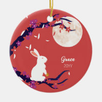 Mid Autumn Festival Full Moon Rabbit