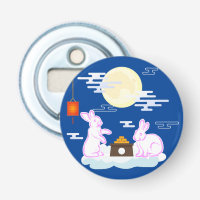 Mid Autumn Festival Moon Rabbit Mooncake Clouds