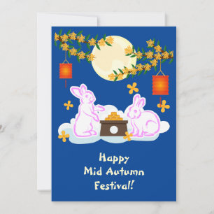 Mid Autumn Festival Moon Rabbit Mooncake Osmanthus