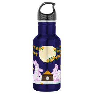 Mid Autumn Festival Moon Rabbit Mooncake Osmanthus 532 Ml Water Bottle