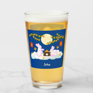 Mid Autumn Festival Moon Rabbit Mooncake Osmanthus Glass