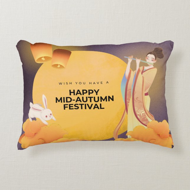 Mid-Autumn Festival Pillow (Front)