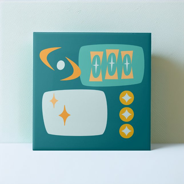 Mid Century Atomic Abstract Tile (Creator Uploaded)