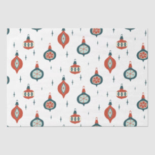 Mid-Century Atomic Christmas Tissue Paper
