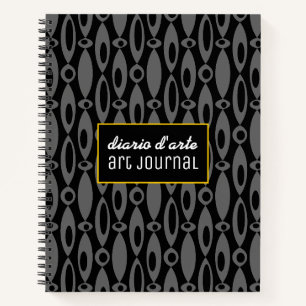 Mid Century Beads Notebook
