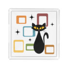 Mid Century black cat
