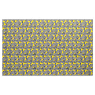 Mid Century boomerang Fabric