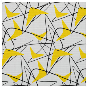 Mid Century boomerang Fabric