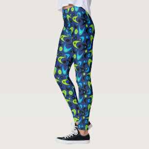 Mid-Century Boomerangs Leggings