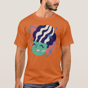 Mid Century Cartoon Bride of Frankenstein T-Shirt