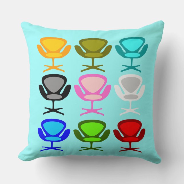 Mid Century Chair Cushion (Front)