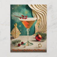 Mid Century Christmas Cocktail Party Happy Hour