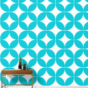 Mid Century Diamond Star Wallpaper