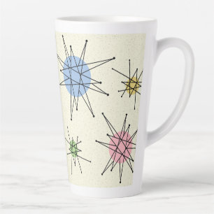 Mid Century Franciscan Starburst 3  Latte Mug