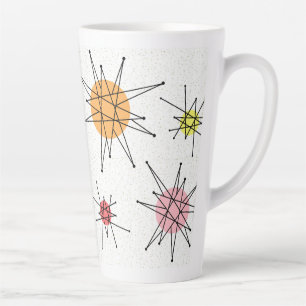 Mid Century Franciscan Starburst 8 Latte Mug