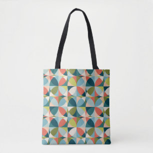 Mid-Century Geometric, Abstract Seamless Design. Tote Bag