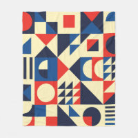 Mid-Century Geometric: Funky Retro Pattern.
