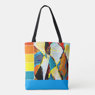 Mid Century Graffiti Art  Tote Bag