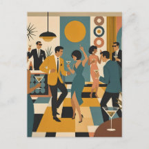 Mid Century Hip Martini Dance Party