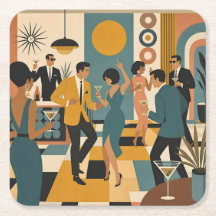 Mid Century Hip Martini Dance Party