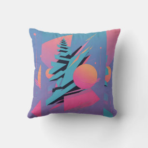 Mid-Century Memphis Design - Ken Gauge Art Cushion