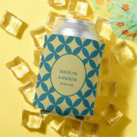 Mid-Century Mod Geometric Retro Wedding