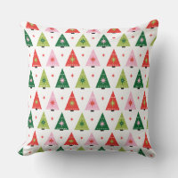 Mid-century mod Red and Green Christmas