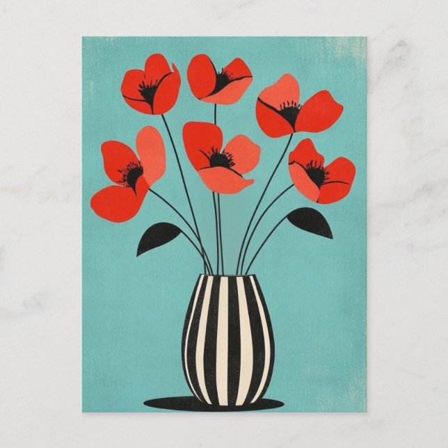 Mid-Century Modern #216 Postcard (Front)