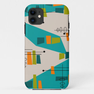 Mid-Century Modern Abstract #55 Case-Mate iPhone Case