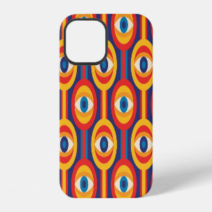 Mid-century modern: abstract geometric. iPhone 12 case