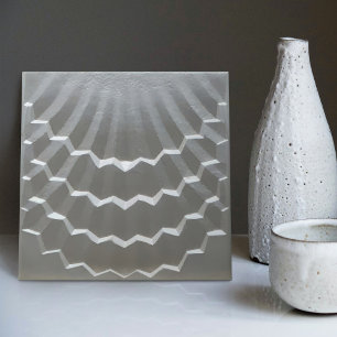 Mid-Century Modern Abstract Geometric Symmetry Tile