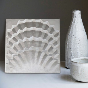 Mid-Century Modern Abstract Geometric Symmetry Tile