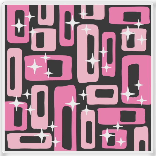 Mid Century Modern Abstract Pattern (Front)